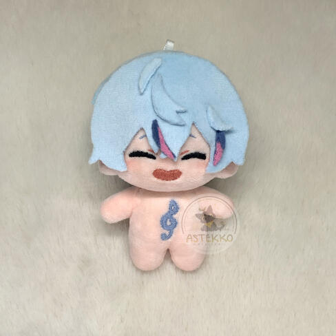- 10cm nunu body - simple embriodery - 1mm glued on hair - torso embriodery
