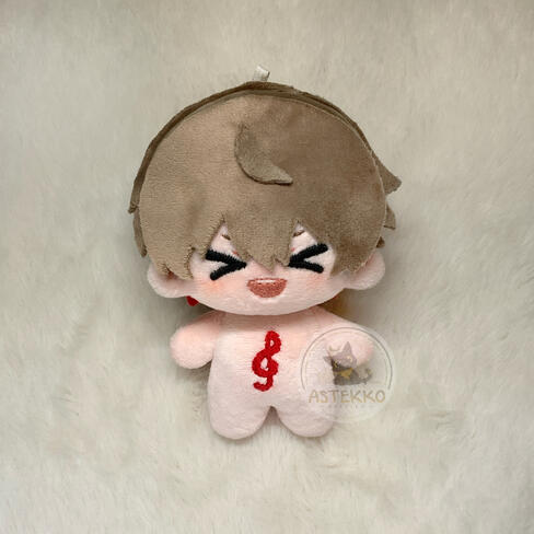 - 10cm nunu body - simple embriodery - 1mm glued on hair - torso embriodery