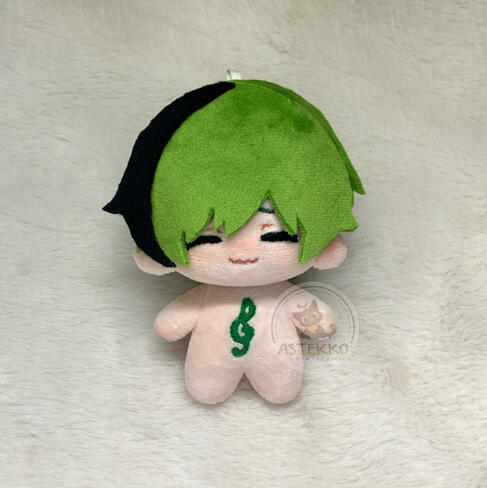 - 10cm nunu body - simple embriodery - 1mm glued on hair - torso embriodery